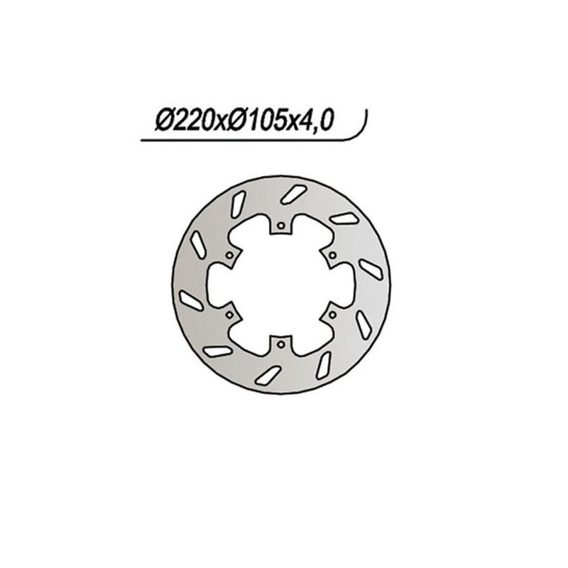 DISCO FRENO ANT. PIAGGIO Liberty 4T Sport 125 06/06
