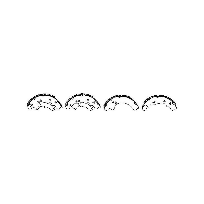 CEPPI FRENO ANT.-POST. DX-SX (SET) PIAGGIO Ape TM P 602 Benzina (ATM1T) 220 82/83