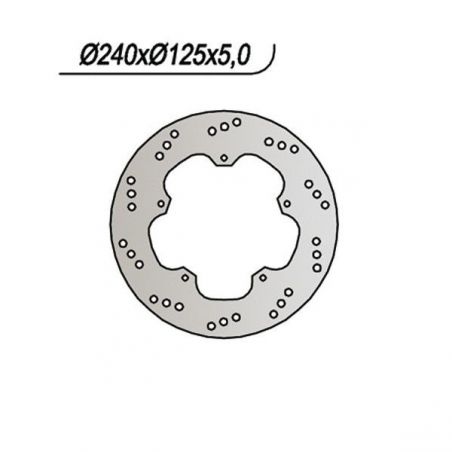 DISCO FRENO ANT. DX-SX PIAGGIO X Evo 400 07/12