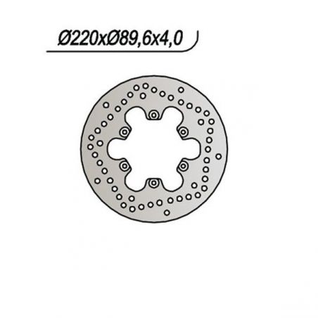 DISCO FRENO POST. RENAULT Kouranos 125 03/03