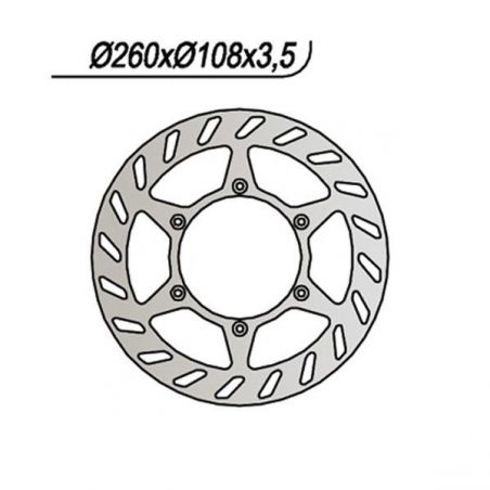 DISCO FRENO ANT. RIEJU RJ Spike Supermotard 50 01/01
