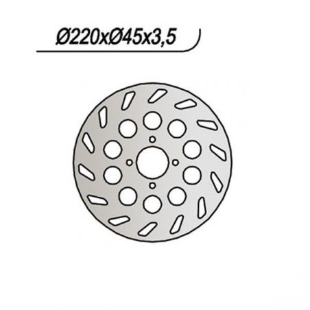 DISCO FRENO ANT. RIEJU RS 1 AM 50 95/96