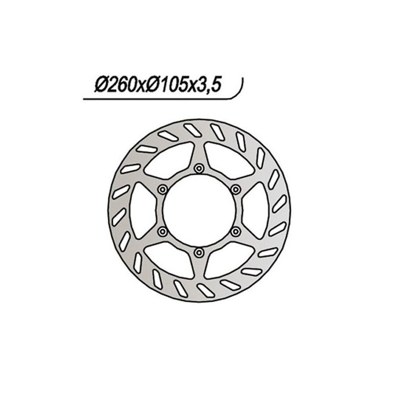 DISCO FRENO ANT. RIEJU RS 1 Castrol Series 50 99/99