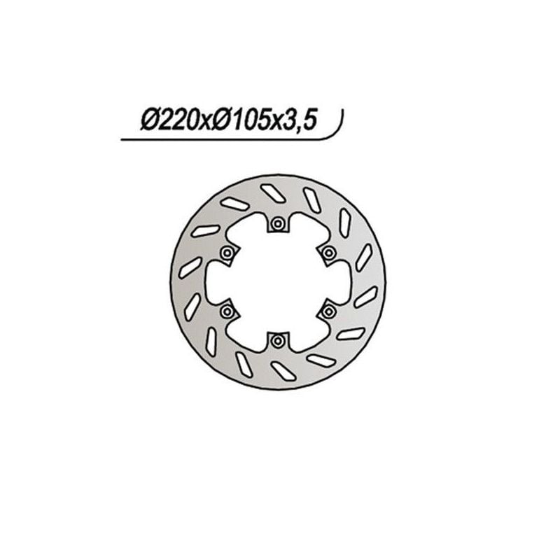 DISCO FRENO ANT. RIEJU RS 1 Evolution 50 97/98