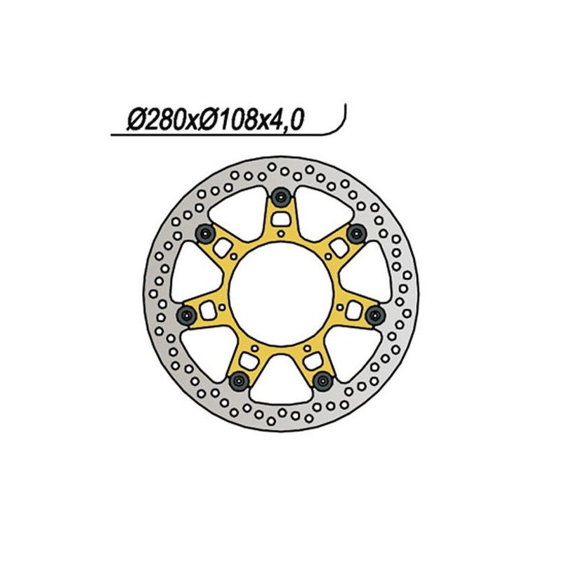 DISCO FRENO ANT. RIEJU RS 2 Matrix 50 03/03