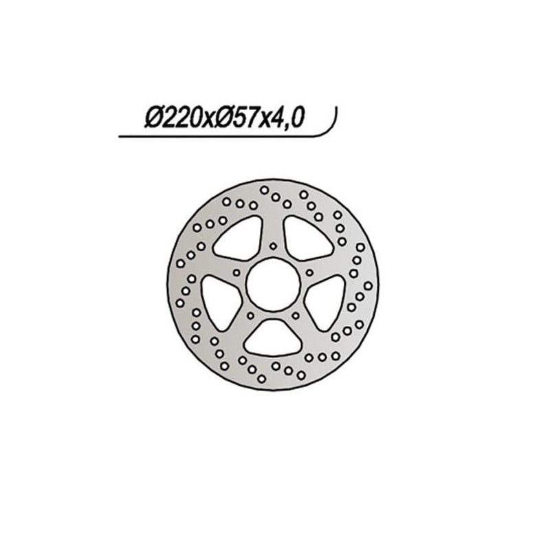 DISCO FRENO POST. RIEJU RS 2 Matrix 50 03/03