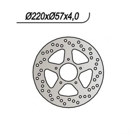 DISCO FRENO POST. RIEJU RS 2 Matrix 50 03/03
