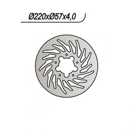 DISCO FRENO POST. RIEJU RS 2 Matrix 50 04/04