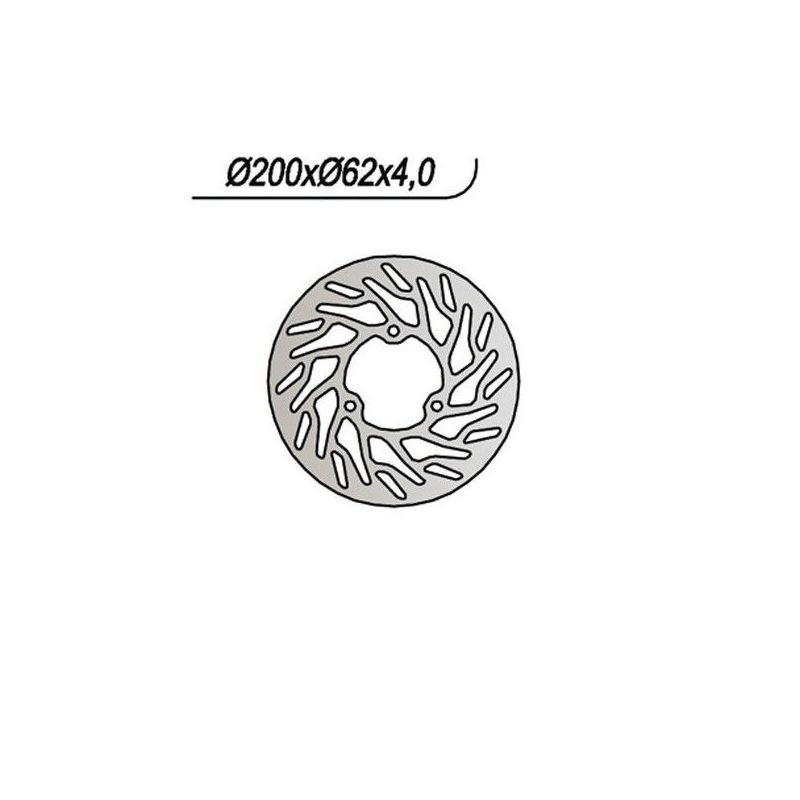 DISCO FRENO POST. RIEJU SMX 50 04/04