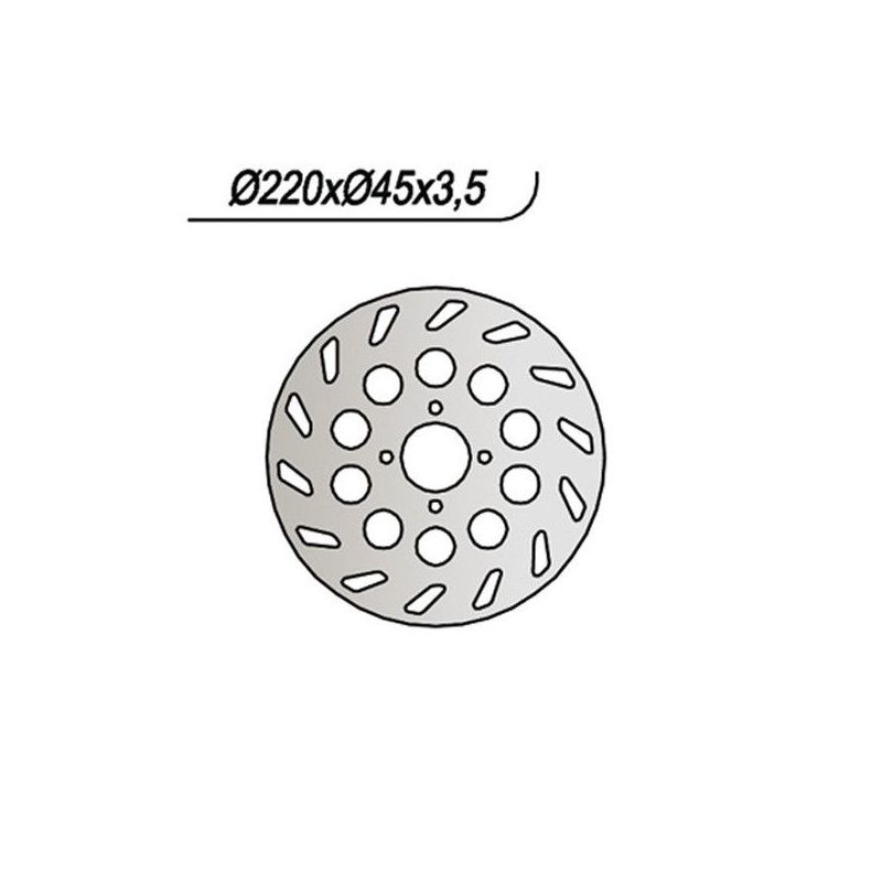 DISCO FRENO ANT. RIEJU Windy 50 95/99
