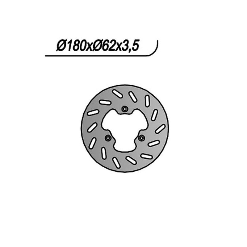 DISCO FRENO ANT. SIAMOTO Capri 4T 150 00/02