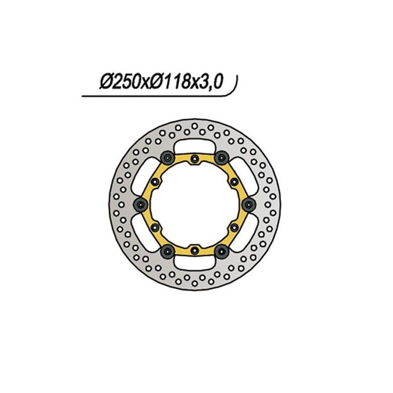 DISCO FRENO ANT. SUZUKI DR SE 350 98/99