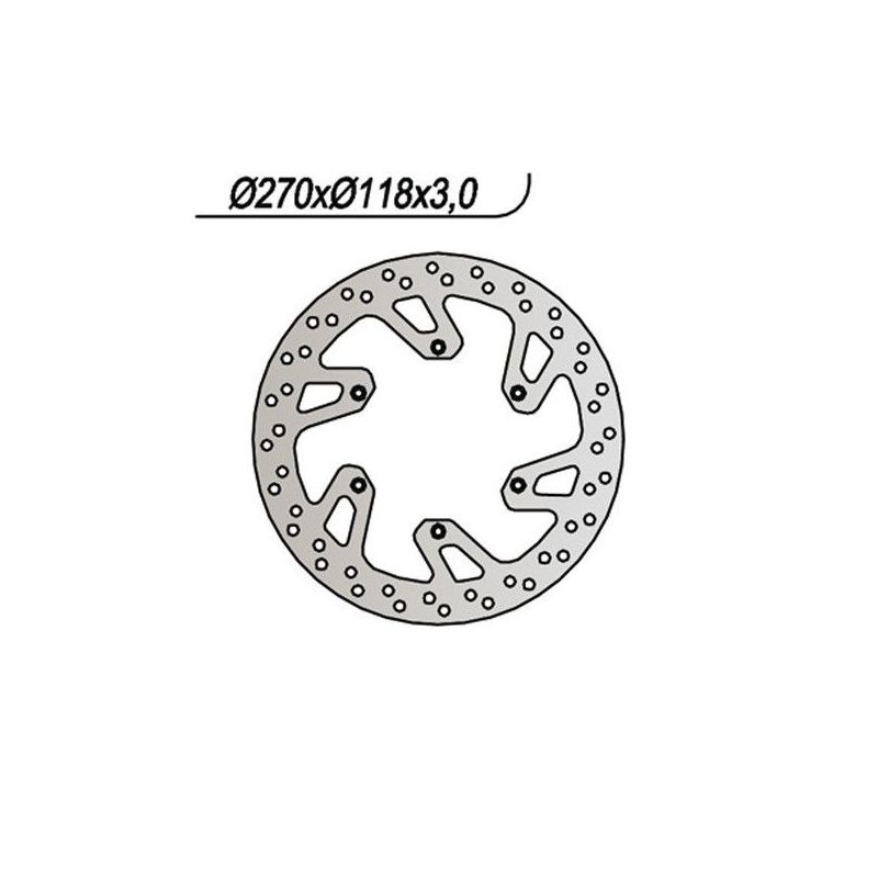 DISCO FRENO ANT. SUZUKI DR SE 350 98/99