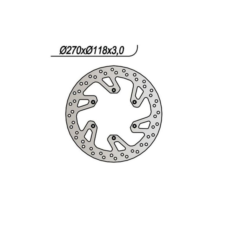 DISCO FRENO ANT. SUZUKI DR SE 350 98/99