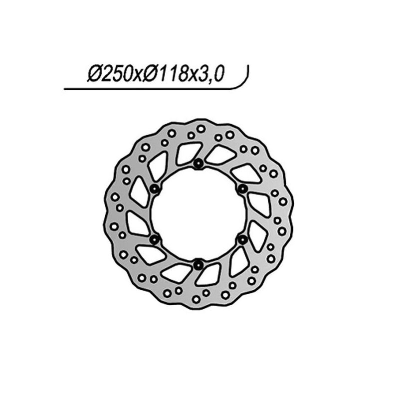 DISCO FRENO ANT. SUZUKI DR SE 350 98/99