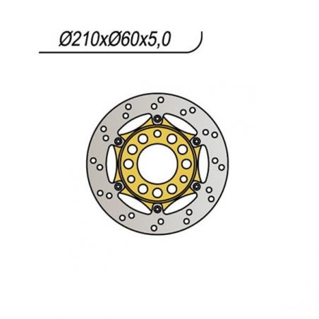 DISCO FRENO POST. SUZUKI AN Burgman 400 03/06