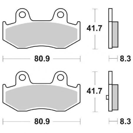 PASTIGLIA FRENO POST. SUZUKI AN Burgman 400 03/06