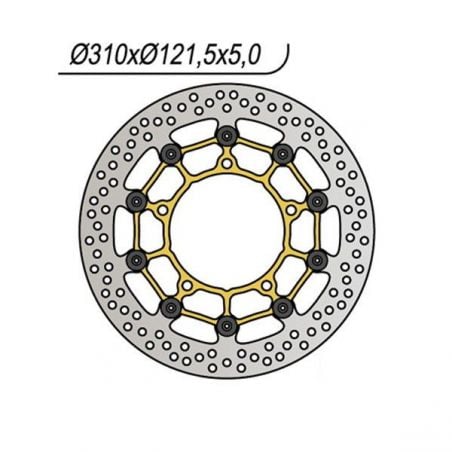 DISCO FRENO ANT. DX-SX SUZUKI DL A V-Strom ABS (C733/C743) 650 17/24