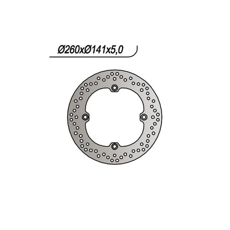 DISCO FRENO POST. SUZUKI DL V-Strom (B1111) 650 04/11