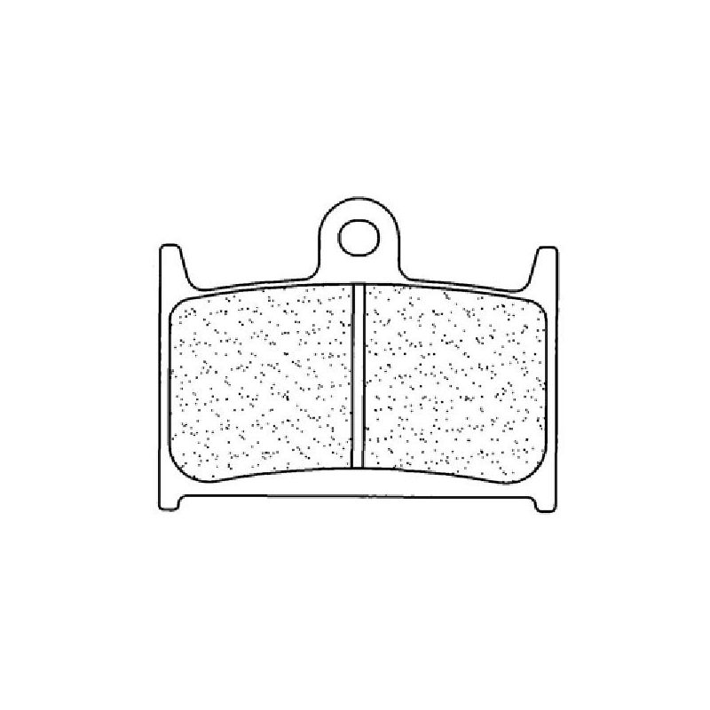 PASTIGLIA FRENO ANT. DX-SX SUZUKI GSX-R (M) 750 91/91