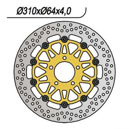 DISCO FRENO ANT. DX-SX SUZUKI GSX-R (M) 750 91/91