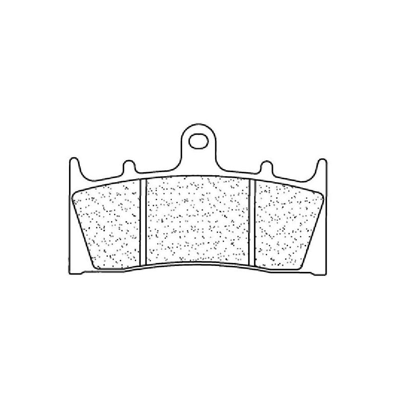 PASTIGLIA FRENO ANT. DX-SX SUZUKI GSX-R W (N/P/R/S) 750 94/95