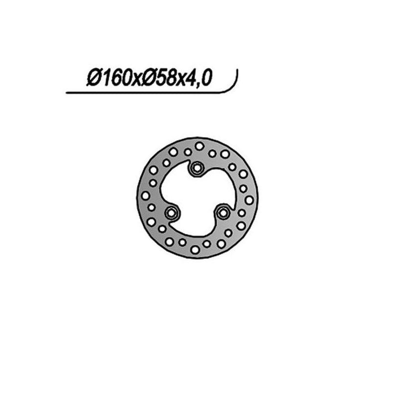 DISCO FRENO ANT. SYM Cinderella 100 99/02