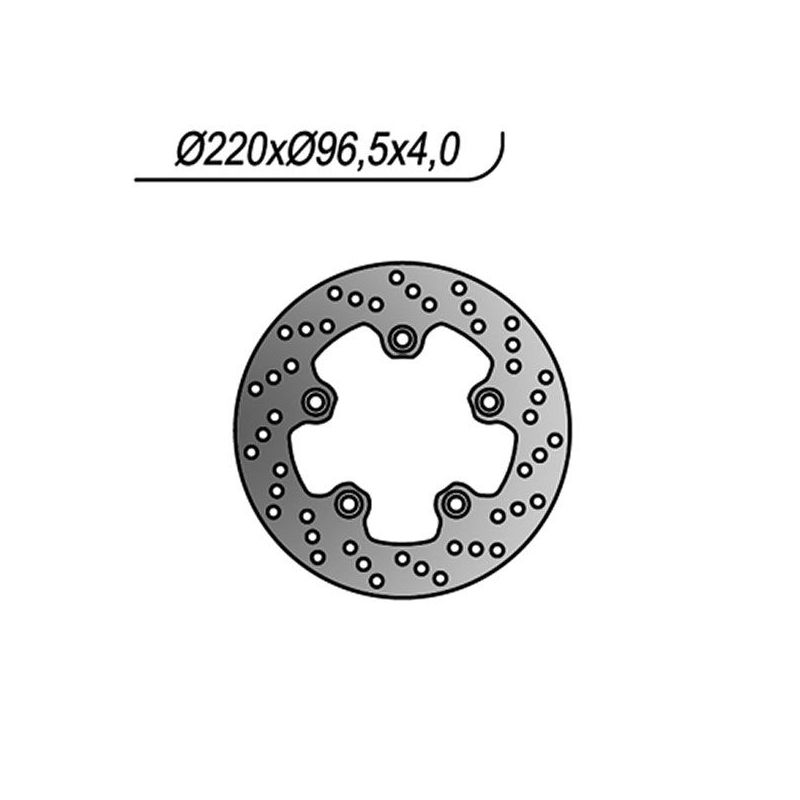 DISCO FRENO ANT. SYM HD E2 (LH12W-6) 125 03/06