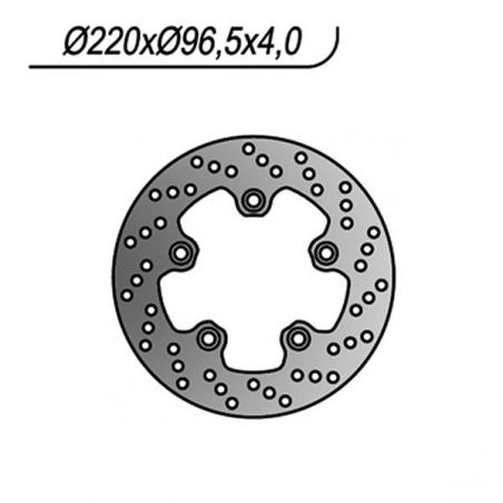 DISCO FRENO ANT. SYM HD E3 IE EVO TAMBURO (LH182WA-6) 200 08/09