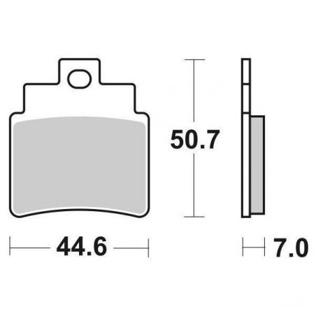 PASTIGLIA FRENO ANT. SYM Joy Max Z E5 300 21/23