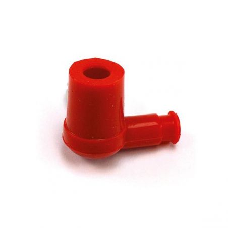 ATTACCO CANDELA ROSSO IN SILICONE UNIVERSALE MOTO VARIE 0 00/00