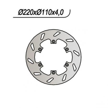 DISCO FRENO POST. VOR 495 Cross 495 98/99