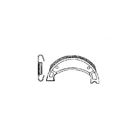 CEPPI FRENO POST. YAMAHA YM Breeze 50 94/95