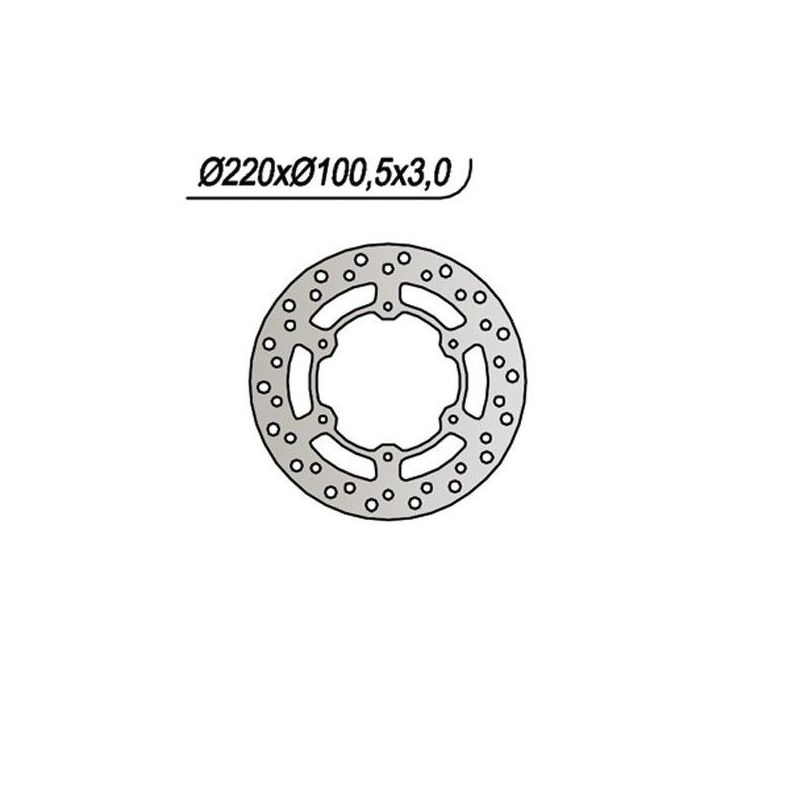 DISCO FRENO ANT. YAMAHA YZ LW 19/16 80 94/01