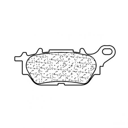 PASTIGLIA FRENO POST. YAMAHA GPD A N-MAX (SE931/SEC71) 125 15/21