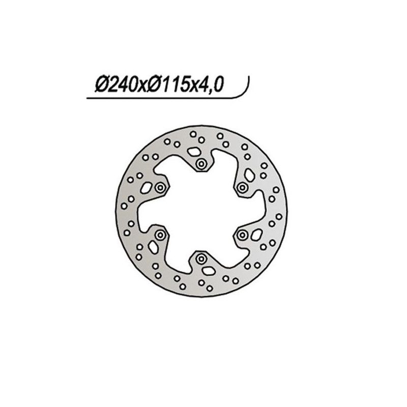 DISCO FRENO POST. YAMAHA WR 125 98/07