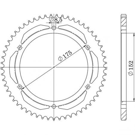 CORONA S AC P428-D53 YAMAHA WR X 125 09/16