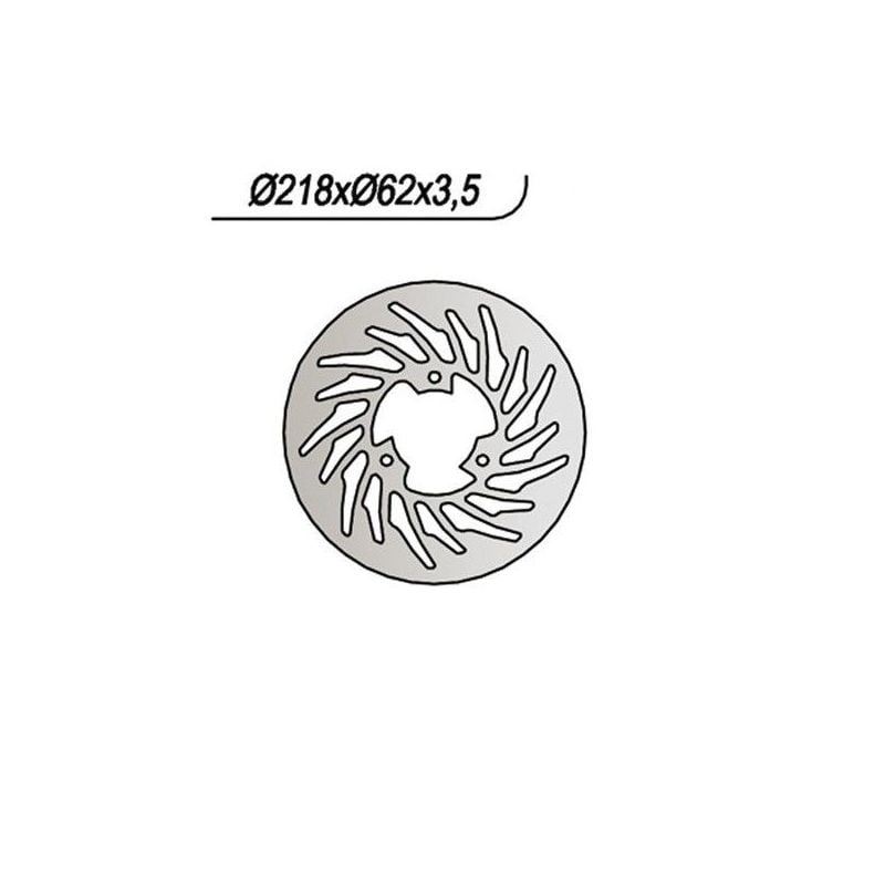 DISCO FRENO POST. YAMAHA XT R 125 05/12