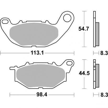 PASTIGLIA FRENO ANT. YAMAHA YP RA X-MAX Tech Max ABS 125 21/22