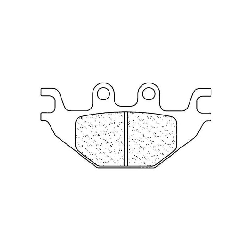 PASTIGLIA FRENO POST. YAMAHA YZF R / YZF R ABS 125 14/18