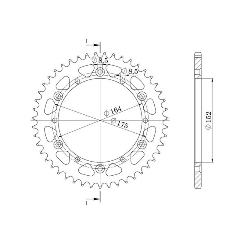 CORONA S AL P520-D43 YAMAHA DT R 200 88/88