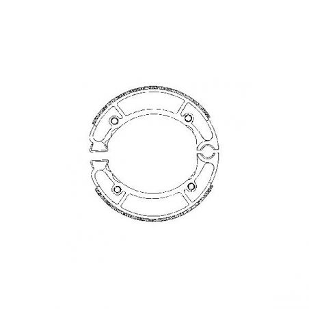 CEPPI FRENO POST. YAMAHA YP Majesty (4UC) 250 96/98