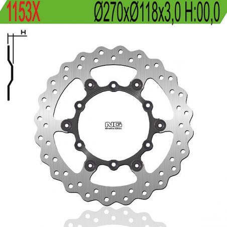DISCO FRENO ANT. X Ø270 YAMAHA YZ 250 17/23