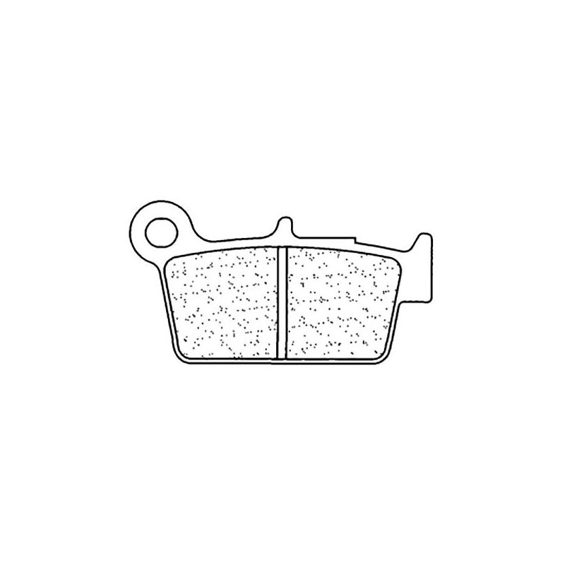 PASTIGLIA FRENO POST. YAMAHA YZ F (CJ22/CJ23) 450 18/19