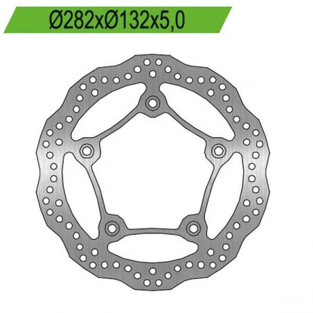 DISCO FRENO POST. YAMAHA XP D T-Max Tech Max (SJ184) 560 20/23