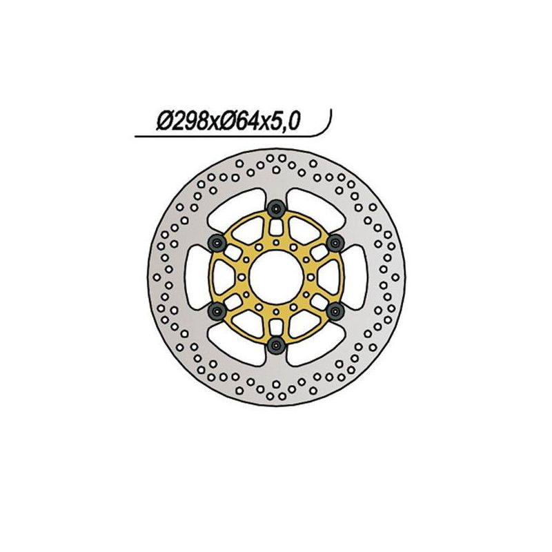 DISCO FRENO ANT. YAMAHA XJ L Midnight 650 81/82