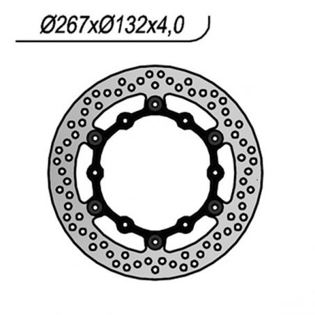 DISCO FRENO ANT. DX-SX YAMAHA XJ Turbo 650 82/84