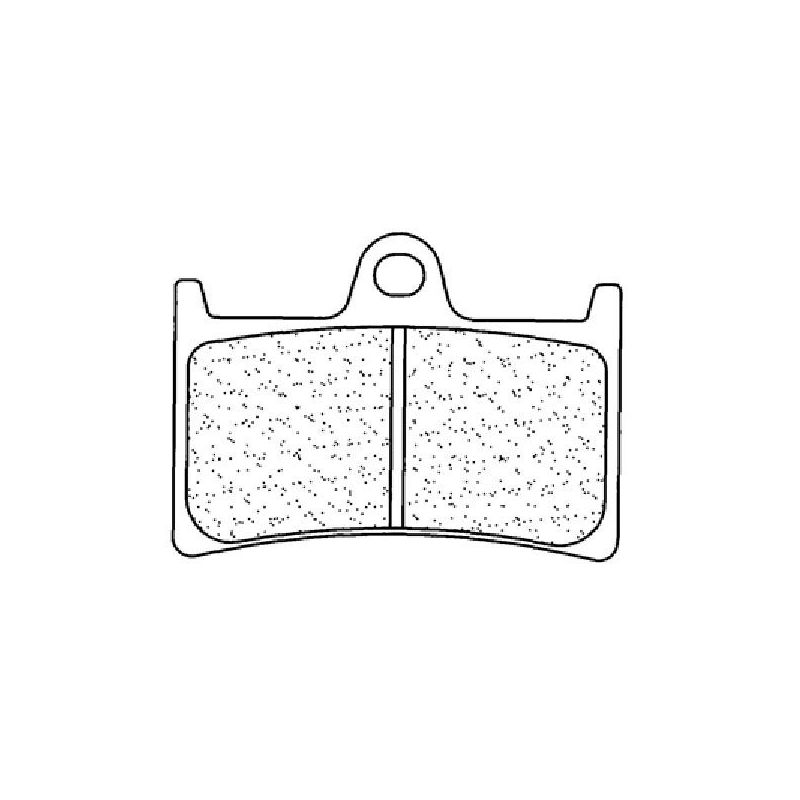 PASTIGLIA FRENO ANT. DX-SX YAMAHA MXT850 Niken (RN581) 850 18/22