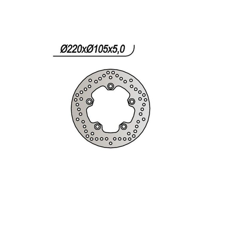 DISCO FRENO POST. YAMAHA YZF-R1 1000 09/11