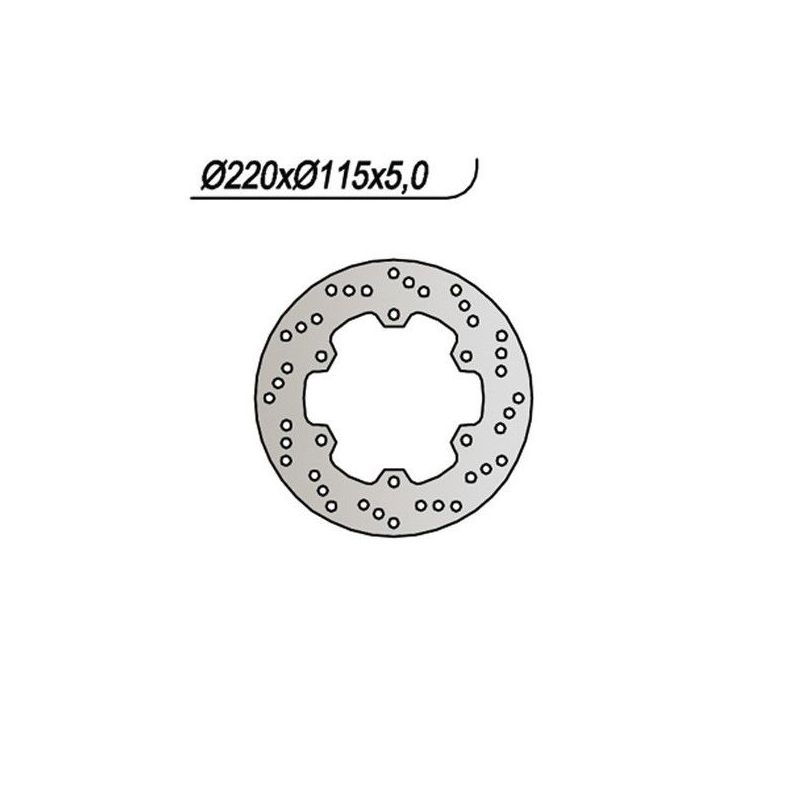 DISCO FRENO POST. YAMAHA YZF-R1 1000 02/03